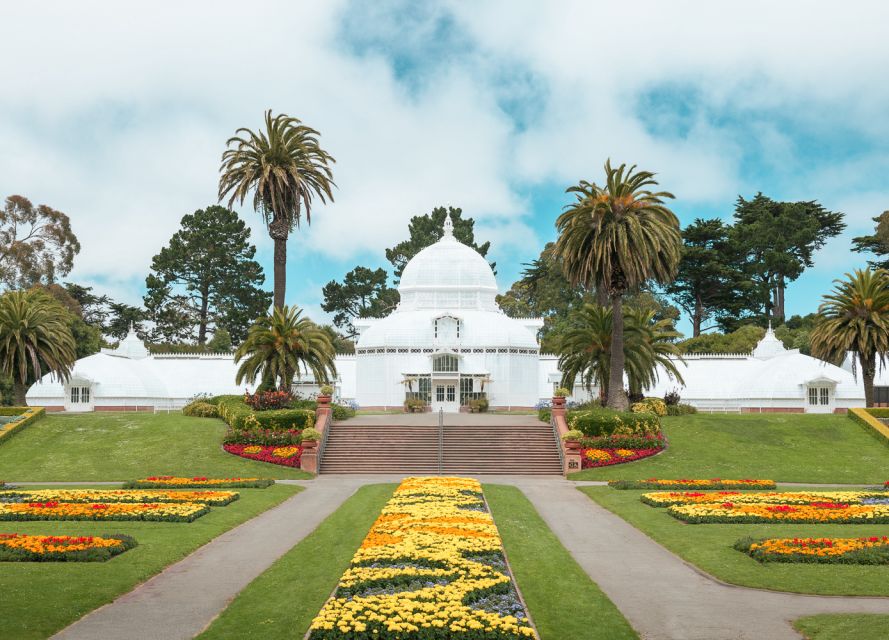 San Francisco: Hop-On Hop-Off Bus with Ferry & Alcatraz Tour - Golden Gate Park, museums, and gardens