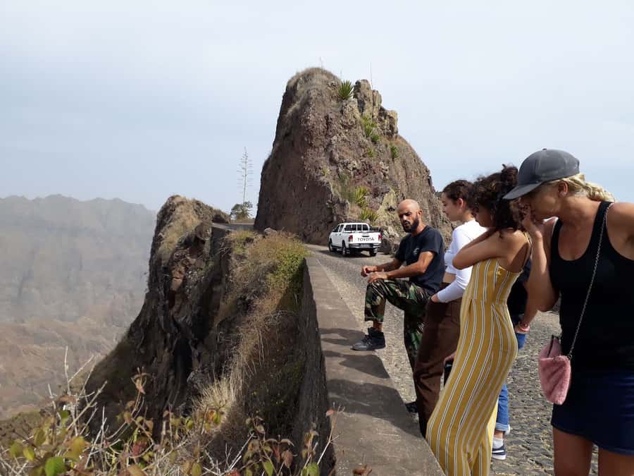 Santo Antão Highlights: Day Trip by Car with Ferry from SV - A traditional lunch in Ribeira Grande