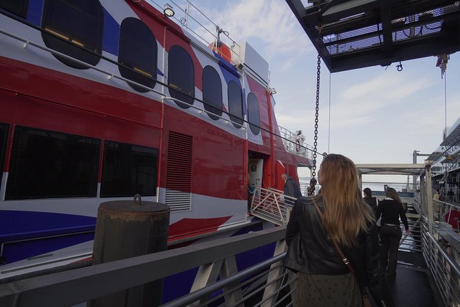 Seattle, WA to Victoria, BC High-Speed Passenger Ferry: ONE-WAY - The FRS Clipper catamaran and the three-hour crossing