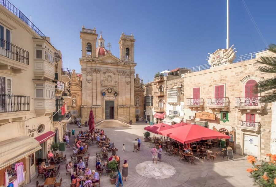 Sliema/St. Paul's: Gozo, Comino & Blue Lagoon Ferry Cruise - A northern-coast cruise before the islands