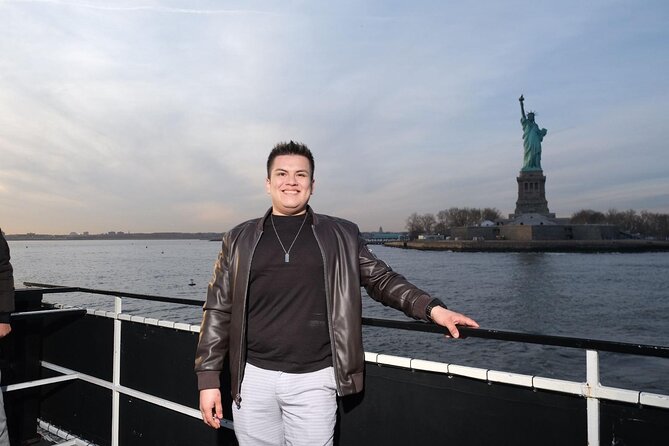 Statue of Liberty Ferry Boat Pass - The Statue Gets Larger With Every Minute