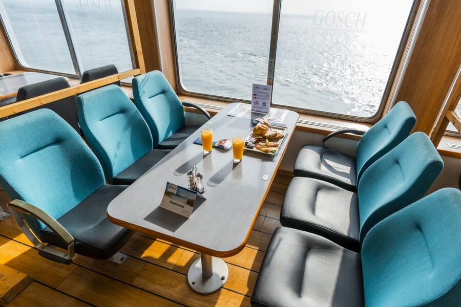 Sylt: Round-Trip or 1-Way Passenger Ferry to Rømø, Denmark - Choosing the right deck and onboard extras