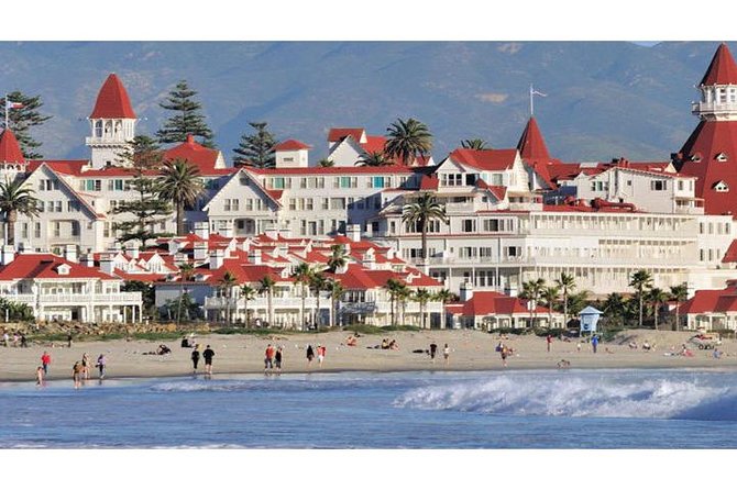 Take the San Diego Ferry to our Coronado Bike Tour - The Coronado Bridge and golf course