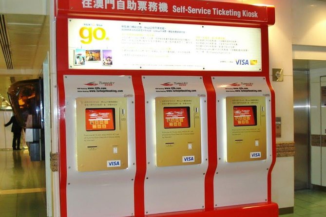 TurboJet Ferry E-Ticket from Hong Kong to Macau - Getting the QR ticket right