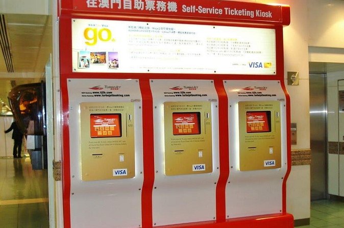 TurboJet Ferry E-Ticket from Hong Kong to Macau - The Macau arrival and Venetian shuttle